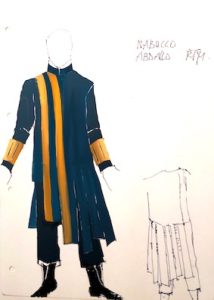 Costumes esquisses, NABUCCO, Mecklenburgisches Saatstheather Schwerin 2014